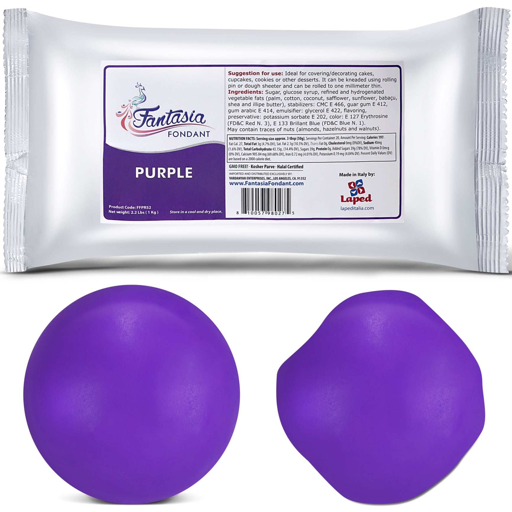 Fantasia Fondant - Purple