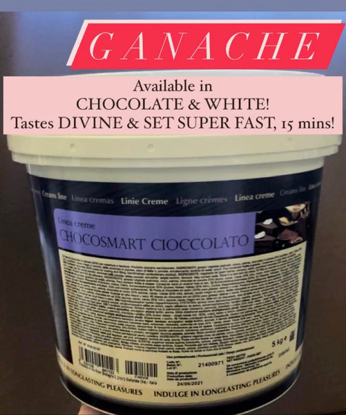 Chocolate Ganache, IRCA Chocosmart Cioccolato - 11Lb Pail – Fantasia Fondant